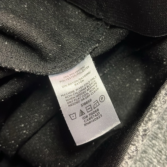 LOFT Gray Knit High Waisted A-Line Mini Skirt - Picture 16 of 16